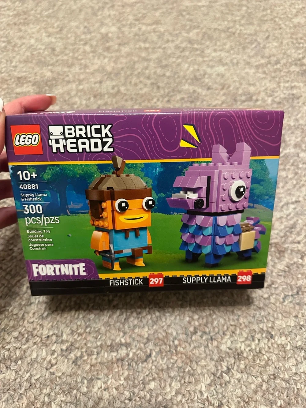 LEGO Fortnite Supply Llama & Fishstick Figures